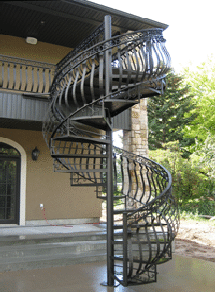 Vernal Spiral Stairs