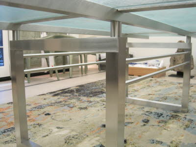 Stainless Glass Table (2)